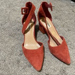 Steve Madden burnt orange heels